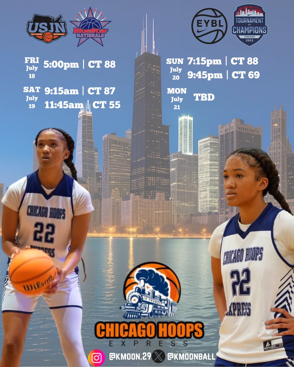 Updated Schedule: