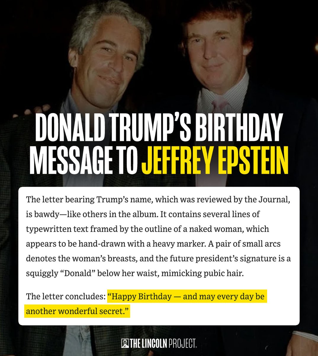 The Lincoln Project tweet media