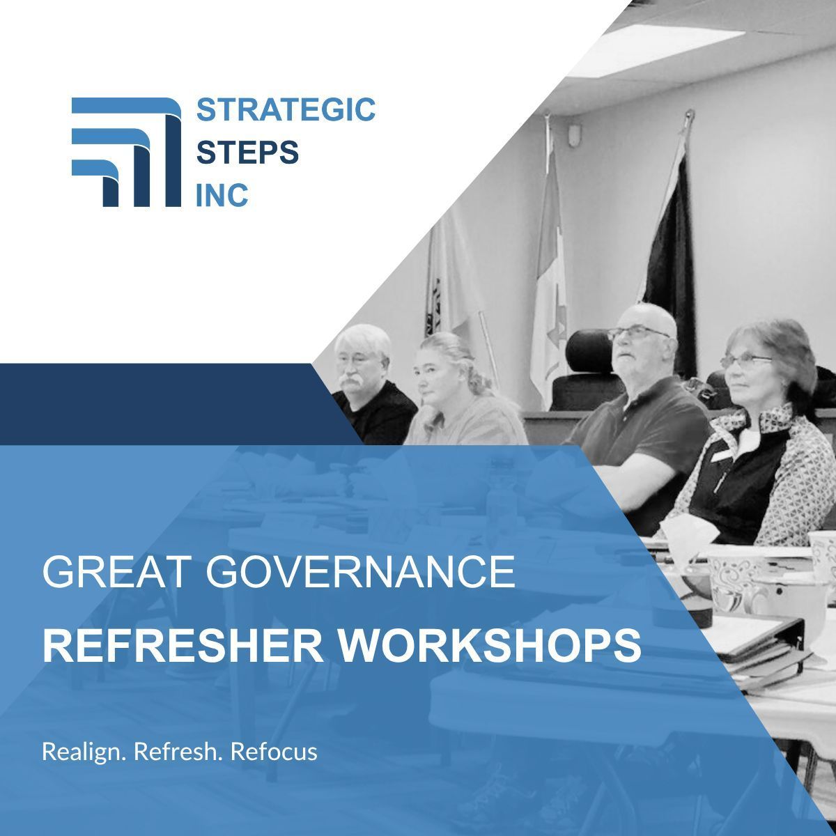 Returning council members benefit from governance refreshers too! These sessions are a great way to realign around roles, reset relationships, and refocus on respectful, effective leadership.

Book a #governancerefresher and work towards a successful, productive term.