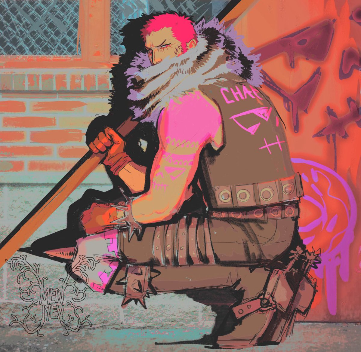 mewiyev's tweet image. im a simple person, I see a 16ft mochi man and make him my entire personality for years