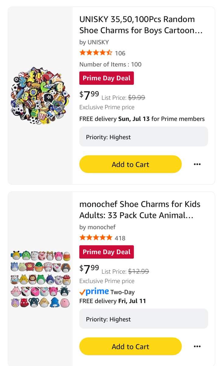 mrs_wollin's tweet image. Any #Teachersof𝕏 out there still hoping their list gets seen this summer? Share here and I will RT!
I’m in the same boat - so many incentives, books, and art supplies my classroom needs. 🥰
Check out these charms my students love to earn!
amazon.com/hz/wishlist/ls…
#clearthelist