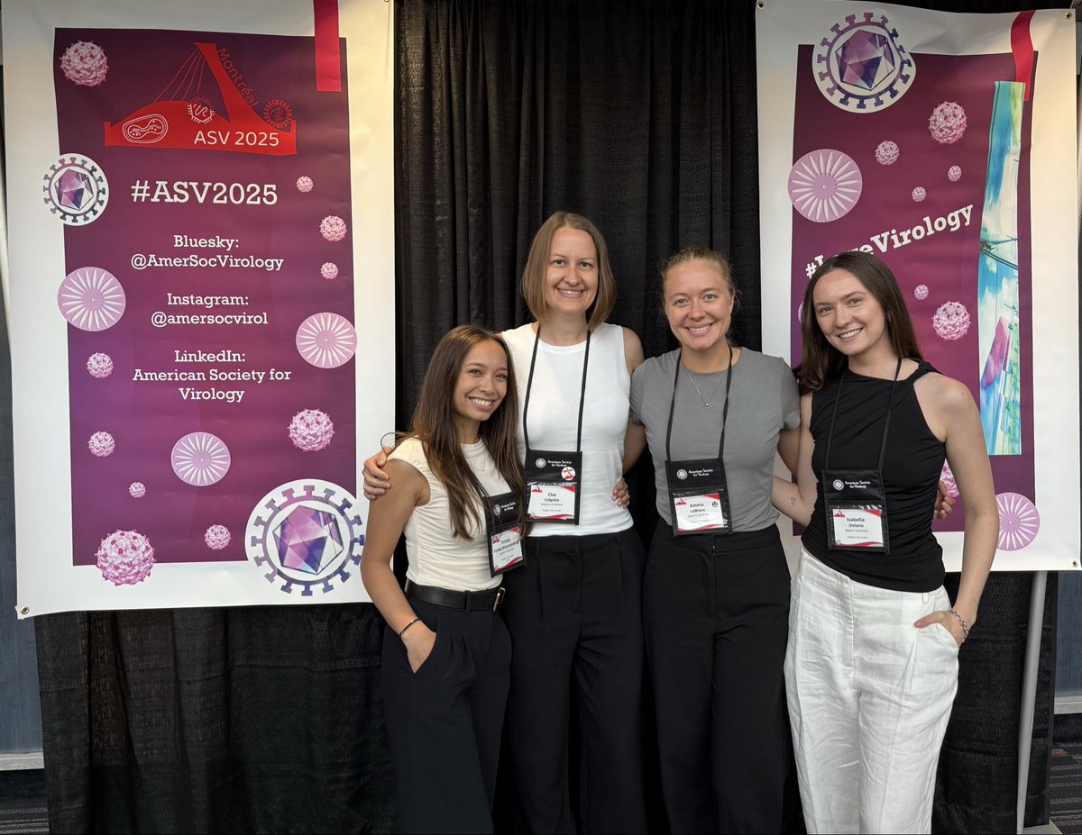 colpittsc's tweet image. We had a great time at #ASV2025 - thank you to the organizers for putting together an epic week of virology! We are heading home feeling inspired! #LoveVirology
