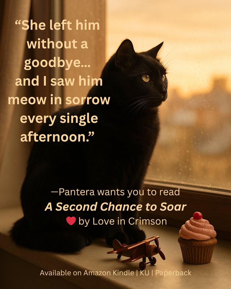 luvincrimson's tweet image. Argh... humans are just so dramatic.
Pantera recommends:
❤️ A Second Chance to Soar
by Love in Crimson
a.co/d/48bSRVu
.
.
.
#loveincrimson #kindlebooks #AmazonBooks #IndieAuthor #shamelessselfpromothursday #WritingCommunity