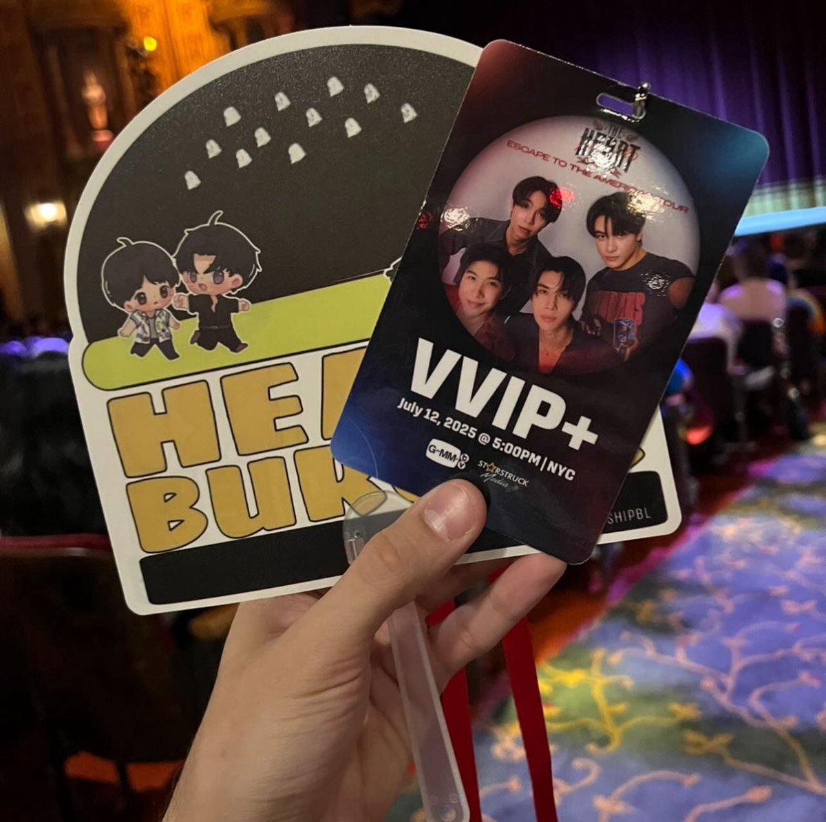 JJMA1991's tweet photo. Amazing fan meeting! Can’t wait for the next one! 🍔 • #TheHeartKillers #Thailand #Gmmtv #FanMeeting #NewYork #NYC #HeartKillers #FirstKhaotung #JoongDunk #bl #bldrama #Traveling #Travel #Thai https://t.co/9zn35mxNd5