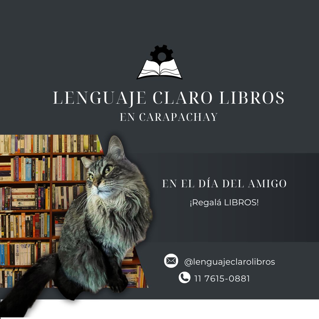 📚🐾 Este 20 de julio, celebrá el Día del Amigo con los mejores compañeros

📍 Drysdale 5602, Carapachay
📦 Envíos a domicilio
📱 WhatsApp: 11 7615-0881
#DíaDelAmigo #LibreríaCarapachay #LenguajeClaroLibros #AmigosQueLeen #RegaláLibros