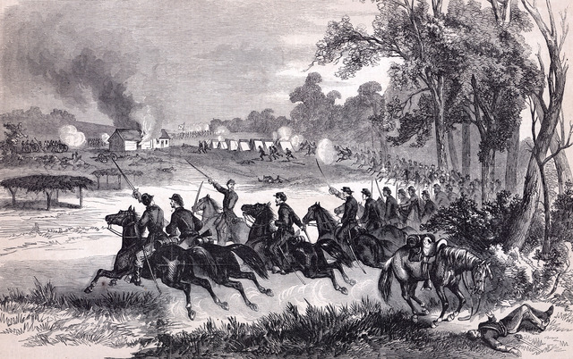 Battlefields's tweet image. #OnThisDay July 17, 1863, Union forces under Maj. Gen. James Gilpatrick Blunt attacked the Confederate line at Honey Springs. For months, the Confederates had used the town as an outpost to attack Union supply lines. Hearing of an imminent attack by Confederate Gen. Douglas H.…