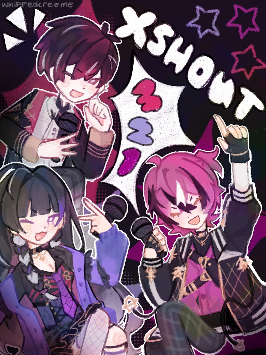 Whippedcreeme's tweet image. #XSOLEILXSHOUT !! 🩷💜❤️
#Melocopic #Dropsights #LouVerGallery