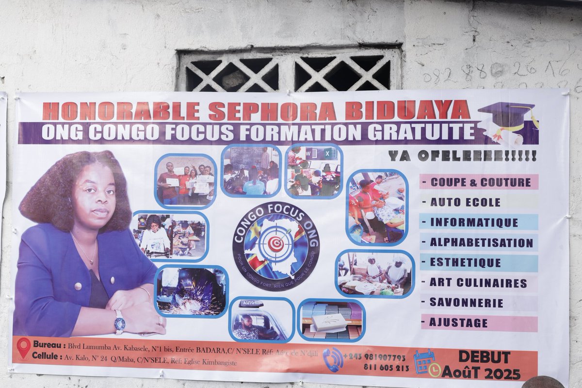 Kinshasa | L’ANADEC s’engage avec l’ONG Congo Focus pour l’entrepreneuriat jeunes &amp; femmes !

Le DG a.i M. Tshibumbu a visité :
Savonnerie
 Ajustage (+2000 jeunes)
Couture
 Informatique
 Auto-école

 Experts mobilisés pour booster les activités