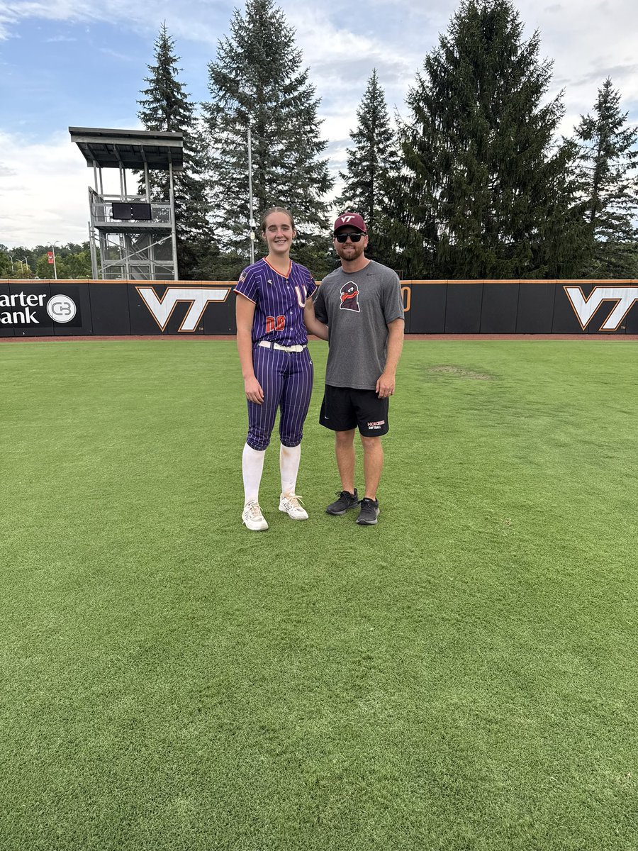 Jordan Morey 2028 (@jordanmorey_00) on Twitter photo Thank you <a href="/HokiesSoftball/">Virginia Tech Softball</a> for a great camp today. I loved having the opportunity to interact with coaches and players and I hope to be back in the future!!
<a href="/VTechSBcoach/">Pete</a> <a href="/HuemulMata/">Huemul Mata</a> <a href="/michaellew10/">Mike Lewis</a> <a href="/jjpower19/">Joshua Johnson, PhD</a> <a href="/EASRecruiting/">Empowered Analytic Sports Recruiting</a> <a href="/VAUnitySB/">Unity Softball</a> <a href="/Unity2027_Myers/">Unity 2027-Myers</a> Thank you <a href="/HokiesSoftball/">Virginia Tech Softball</a> for a great camp today. I loved having the opportunity to interact with coaches and players and I hope to be back in the future!!
<a href="/VTechSBcoach/">Pete</a> <a href="/HuemulMata/">Huemul Mata</a> <a href="/michaellew10/">Mike Lewis</a> <a href="/jjpower19/">Joshua Johnson, PhD</a> <a href="/EASRecruiting/">Empowered Analytic Sports Recruiting</a> <a href="/VAUnitySB/">Unity Softball</a> <a href="/Unity2027_Myers/">Unity 2027-Myers</a>