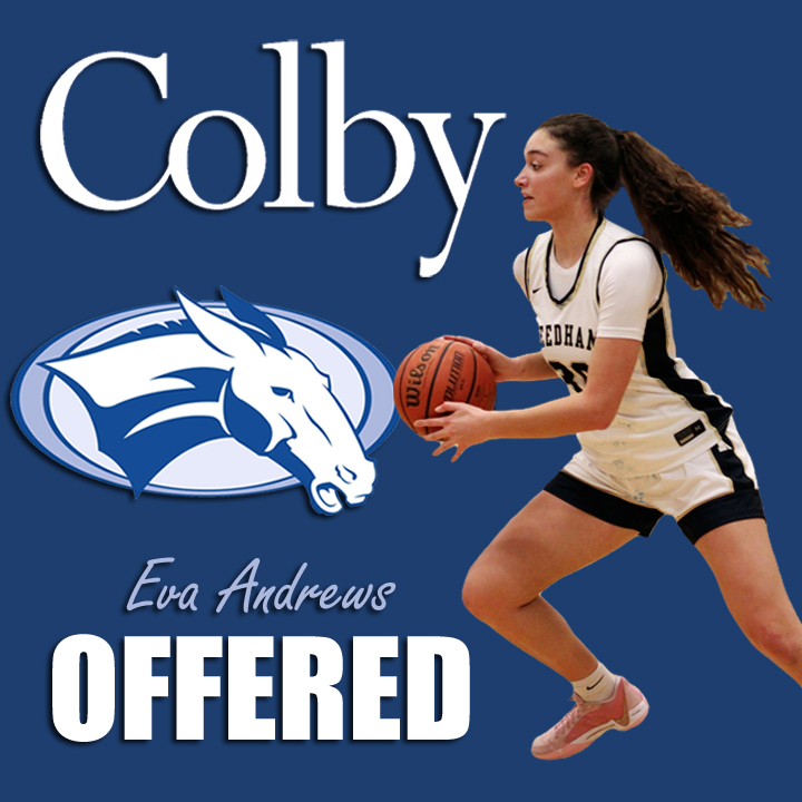 EvaAndrews44's tweet image. So excited to receive an offer from @ColbyWBB! Thank you @WBBcoachHarris &amp;amp; @CoachSamm for this awesome opportunity!