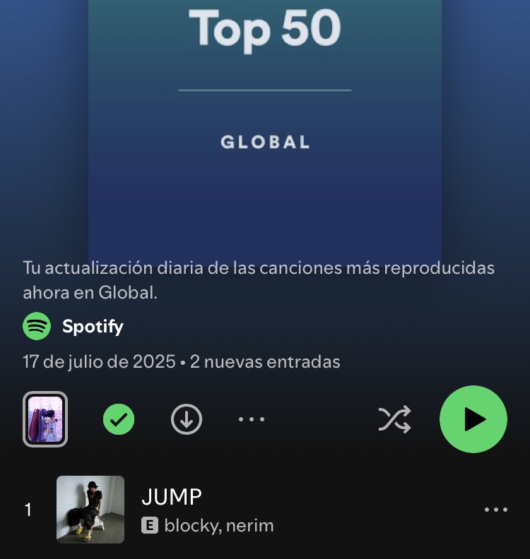 lscvnty_'s tweet photo. RT &amp; REPLY !

Hi again!! @Spotify @SpotifyCares This keeps happening — “JUMP” is wrongly credited again on your platform. The song is by @BLACKPINK, one of the most globally recognized artists. It’s unacceptable for such mistakes to happen again and again. Please fix IMMEDIATELY https://t.co/YdR3nWFKkR