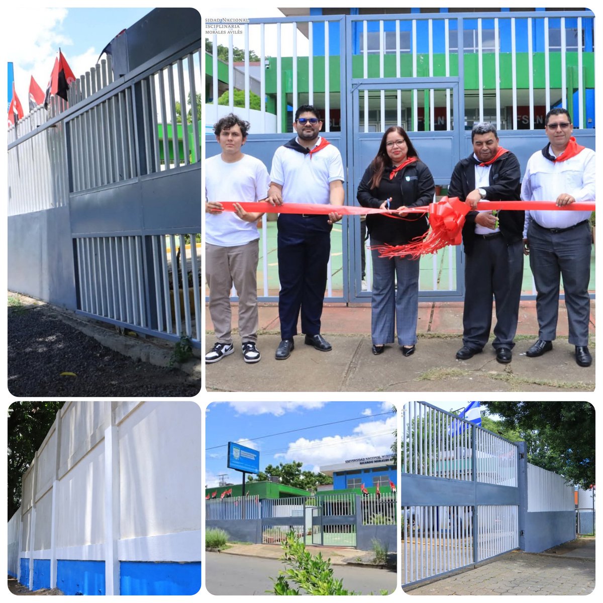 Universidad Multidisciplinaria Ricardo Morales Avilés, Managua.
En Honor al #4619SiempreMásAllá   Inauguró Muro Perímetral del Recinto Central, dando respuesta al compromiso de la mejora de la infraestructura Educativa.
#UnidosEnVictorias
<a href="/Sapitaorgullos/">🆂🅰🅿🅸🆃🅰 🅾🆁🅶🆄🅻🅻🅾🆂🅰</a> <a href="/Politicanica_/">Soy Humana 😎 Mayte Silva 💓</a> <a href="/MaryuriRG/">𝗠𝗮𝘆𝘂 🇳🇮</a>