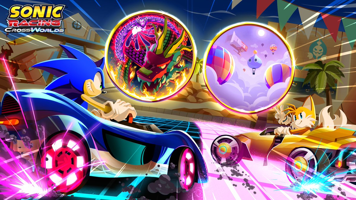 sonic_hedgehog's tweet image. You have to be quick to carve the path in Sonic Racing: CrossWorlds! What new worlds will you choose?
Pre-order @RaceCrossWorlds today!
Art by: @Pocho22059768
