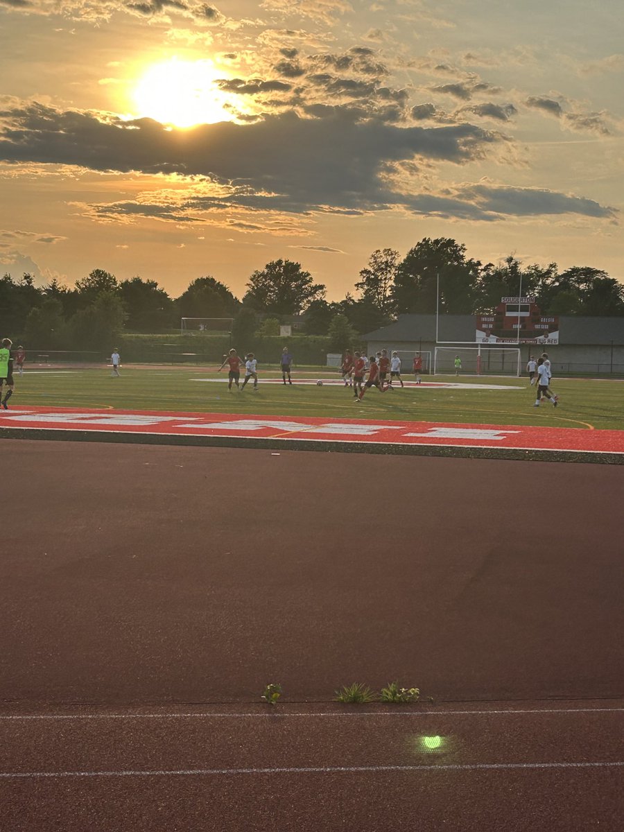 Hot night for some ⁦<a href="/LCCrusaders/">Lansdale Catholic</a>⁩ soccer.