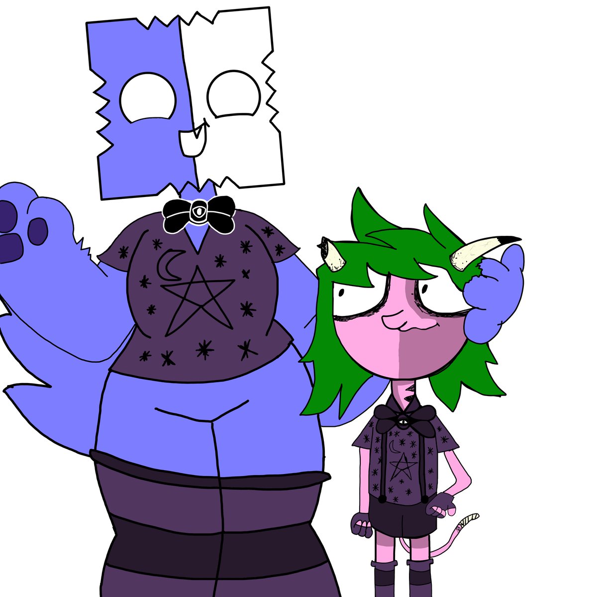 K1DTHEHORIZON's tweet image. Art of my OC with Jadenlop (Yeah we are Friends irl)
(@johdanlop)
