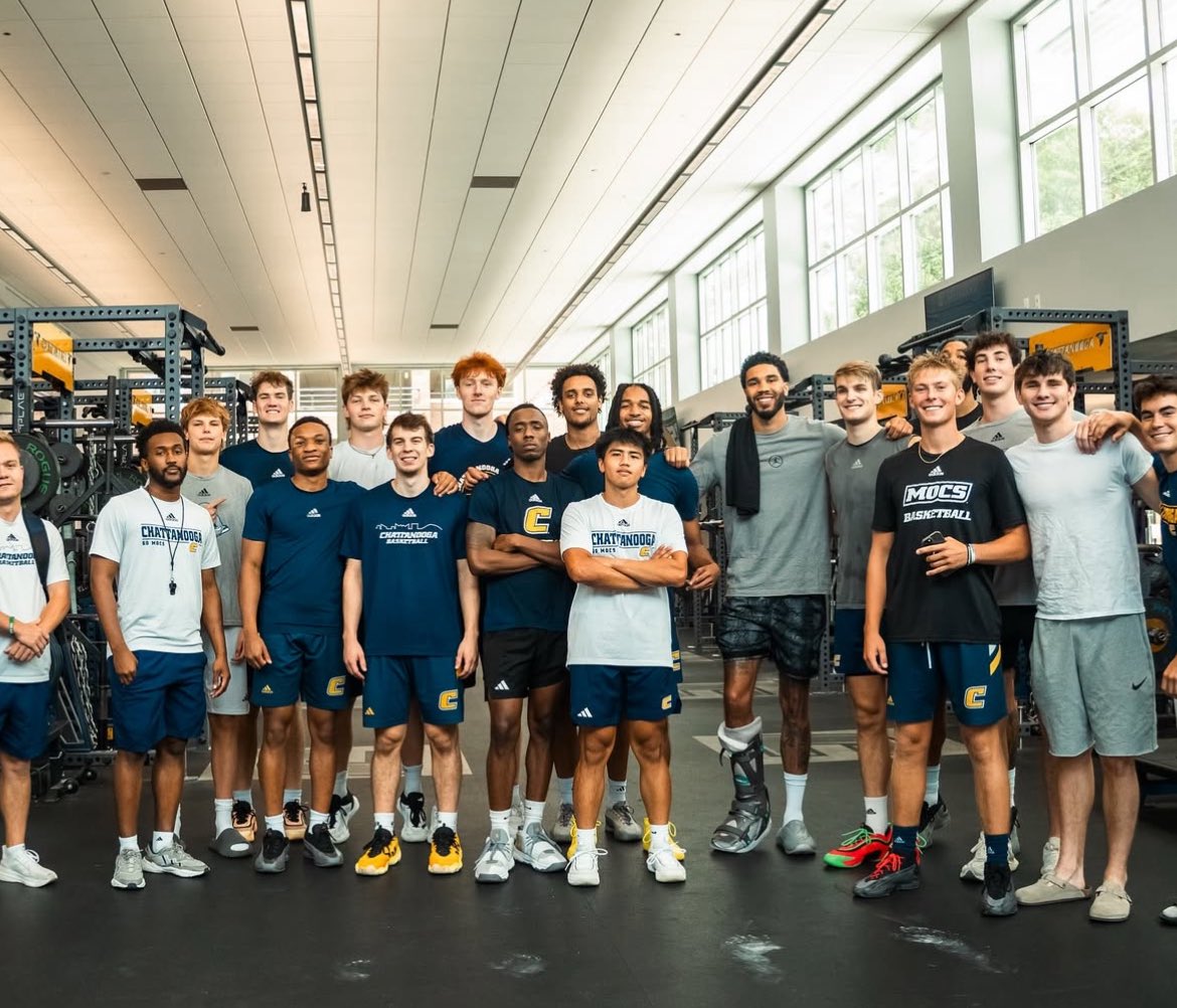 Shayne Pickering (@shaynep_media) on Twitter photo NBA Champion Jayson Tatum putting work in today at Chattanooga with the men’s basketball team 🔥🔥🔥
The Boston Celtics star remains locked in as he works to get back to the court
All photos via <a href="/GoMocsMBB/">Chattanooga Basketball</a> NBA Champion Jayson Tatum putting work in today at Chattanooga with the men’s basketball team 🔥🔥🔥
The Boston Celtics star remains locked in as he works to get back to the court
All photos via <a href="/GoMocsMBB/">Chattanooga Basketball</a>