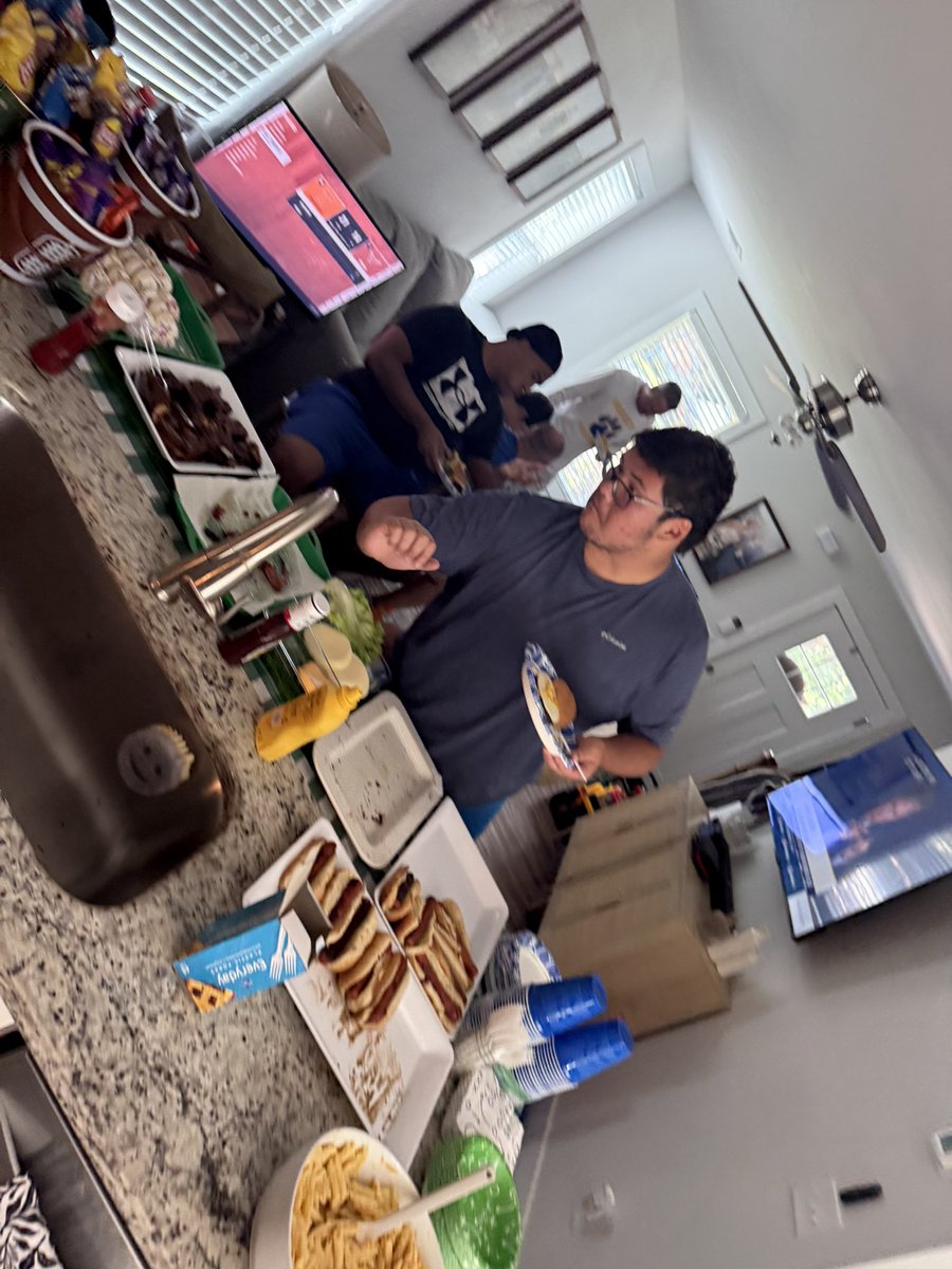 Austin Hamilton (@coach__hammy) on Twitter photo OL and QB cookout was a great way to end the summer with my guys. So thankful for <a href="/nathan_efobi/">Nathan Efobi</a> donating the food and speaking to the guys. Thankful for my guys <a href="/TyWat11/">Ty Watkins</a> and <a href="/Alex_Armah/">Alex Armah Jr.</a> for speaking to the guys as well! OL and QB cookout was a great way to end the summer with my guys. So thankful for <a href="/nathan_efobi/">Nathan Efobi</a> donating the food and speaking to the guys. Thankful for my guys <a href="/TyWat11/">Ty Watkins</a> and <a href="/Alex_Armah/">Alex Armah Jr.</a> for speaking to the guys as well!