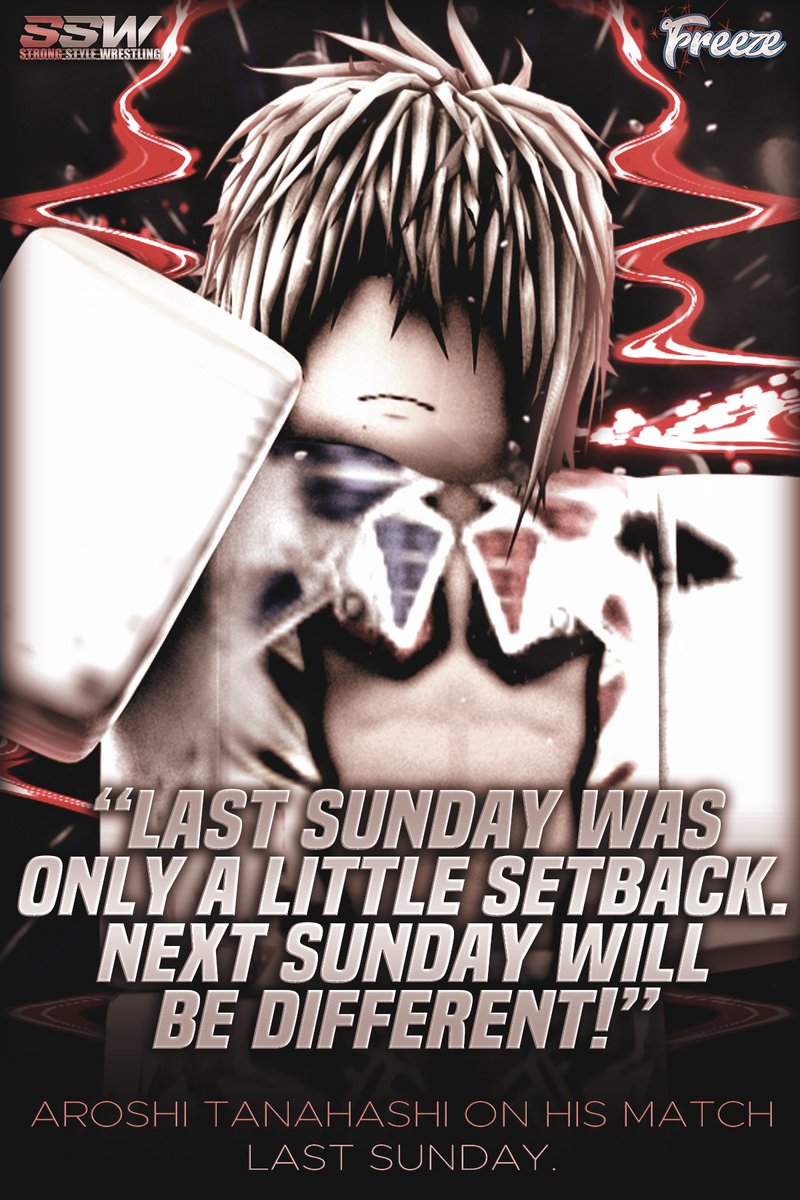 ⛓️ WHAT'S NEXT FOR AROSHI TANAHASHI? ⛓️

Earlier today, we reached out to <a href="/AceAroshi/">Aroshi Tanahashi</a> for a few words regarding his match last Sunday, and his next match against SHIMUKAZE this Sunday!

Although last Sunday was a little setback, will 'The Ace' make a comeback?

#SSW2025 ⛓️