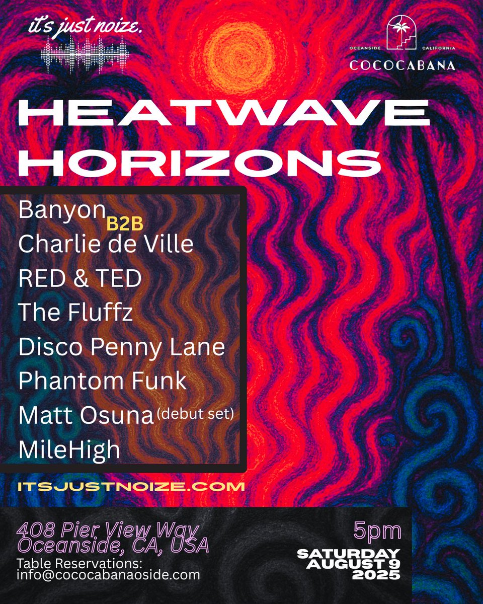 08.09.25 IT’S GOIN DOWN!
itsjustnoize.com