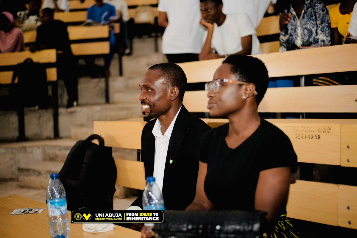 Holydigits101AF's tweet image. UniAbuja just witnessed a game-changing Web3 event, hosted by @Holydigits101AF! powered by @MprofyDao with @SoundRigMusic
Insights, energy, and innovation converged, sparking new mindsets and fueling the campus revolution!