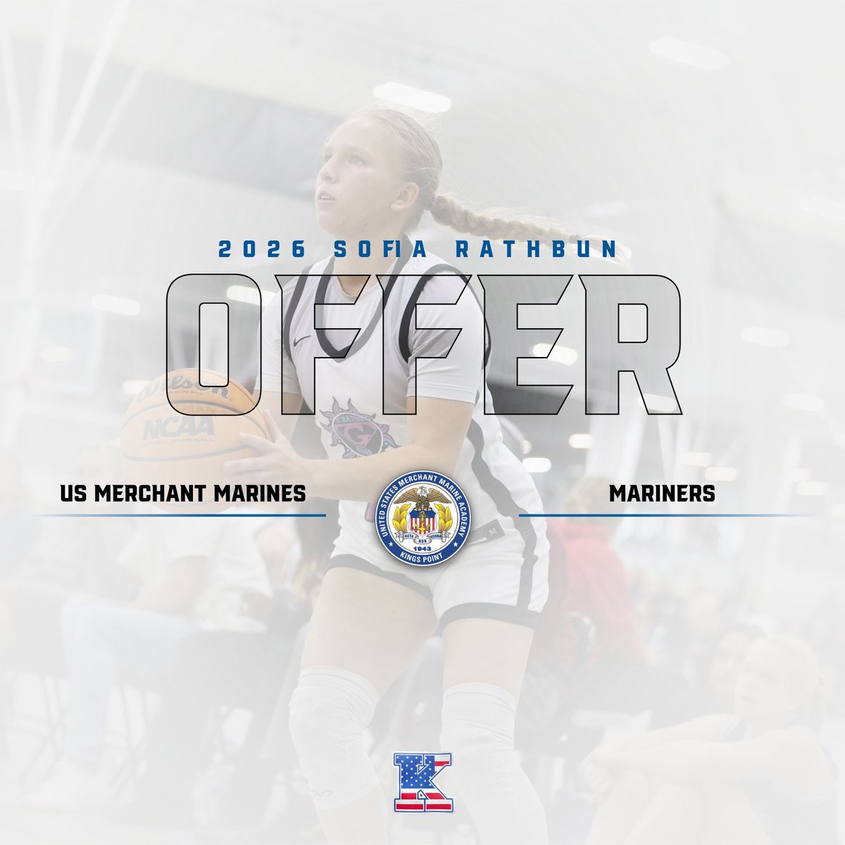 TKALionsgirlsbball (@tkalionsgirlsbb) on Twitter photo Congrats to 2026 Sofia Rathbun for picking up an offer to the United States Merchant Marine Academy. <a href="/USMMA_WBB/">USMMA_WBB</a> <a href="/R2026Sofia/">Sofia Rathbun๐บ๐ธ๐ป๐ช๐ญ๐บ</a> <a href="/Coachslim85/">carlyle lewis</a> <a href="/GNation_BBALL/">G Nation ๐</a> <a href="/CoachLusk/">Adam Lusk</a> <a href="/TKALions/">The Kingโs Academy Athletic Dept.</a> <a href="/tkalionsgirlsbb/">TKALionsgirlsbball</a> <a href="/SUTSReport/">SUTS Report</a> <a href="/TKAWPB/">The King's Academy</a> Congrats to 2026 Sofia Rathbun for picking up an offer to the United States Merchant Marine Academy. <a href="/USMMA_WBB/">USMMA_WBB</a> <a href="/R2026Sofia/">Sofia Rathbun๐บ๐ธ๐ป๐ช๐ญ๐บ</a> <a href="/Coachslim85/">carlyle lewis</a> <a href="/GNation_BBALL/">G Nation ๐</a> <a href="/CoachLusk/">Adam Lusk</a> <a href="/TKALions/">The Kingโs Academy Athletic Dept.</a> <a href="/tkalionsgirlsbb/">TKALionsgirlsbball</a> <a href="/SUTSReport/">SUTS Report</a> <a href="/TKAWPB/">The King's Academy</a>