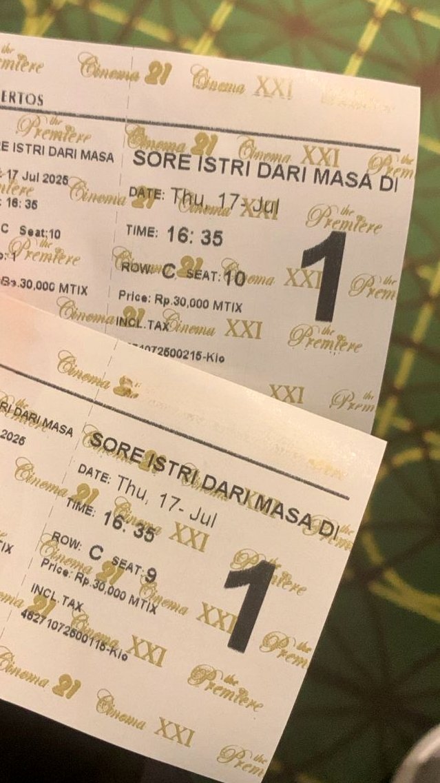 astrophilzs's tweet image. Menyempatkan untuk menonton film “SORE” film yang ditunggu setelah mengikuti web seriesnya dari lama (2017)
⭐ 9,8/10
Sepanjang film diputar, rasanya campur aduk, senang, kesal, sedih, marah, lelah semua lengkap.
Ada part dimana merasakan lelah dan capek banget, disini…