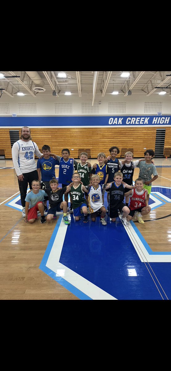 Great 4 days of youth basketball camp. Thanks to everyone that came out. The boys had a blast, but most importantly, GOT BETTER!