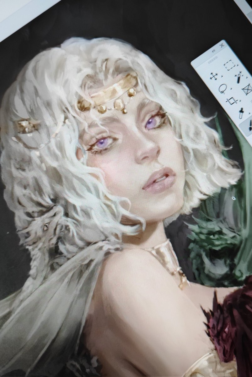 vhdart_'s tweet image. Daenerys Targaryen and her baby dragons|Coloring process
#digitalart #ASOIAF