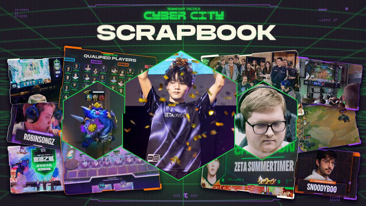 CompeteTFT's tweet image. Thank you for everything, Cyber City 🤖
Next stop: K.O. Coliseum 🥊