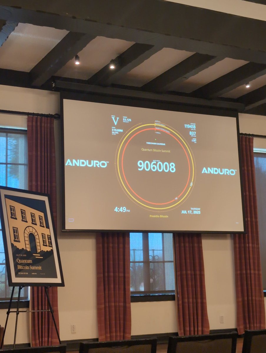 AlexLi98's tweet image. How my brain feels attending the @PresidioBitcoin Quantum Summit learning about all the post quantum cryptography schemes 🤯