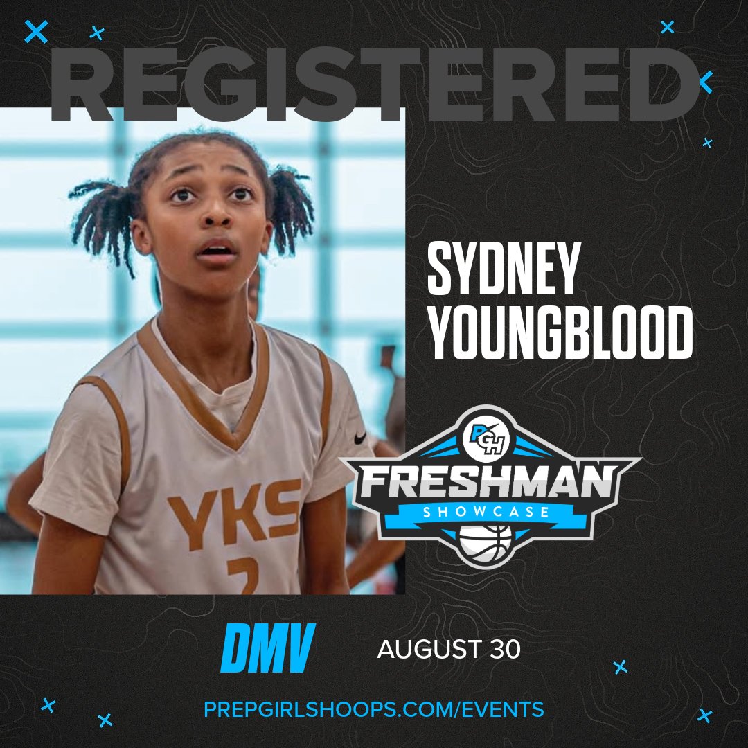 PGHVirginia's tweet image. Check out these 𝙏𝙊𝙋 registrants‼️👀
The DMV Freshman Showcase is filling up! Claim your spot now and join these skilled competitors for the event on August 30th in Baltimore, MD
@AngelScruggs0 @msanders2029 @Sydi_hoops
Register here: events.prepgirlshoops.com/e/1575/registe…