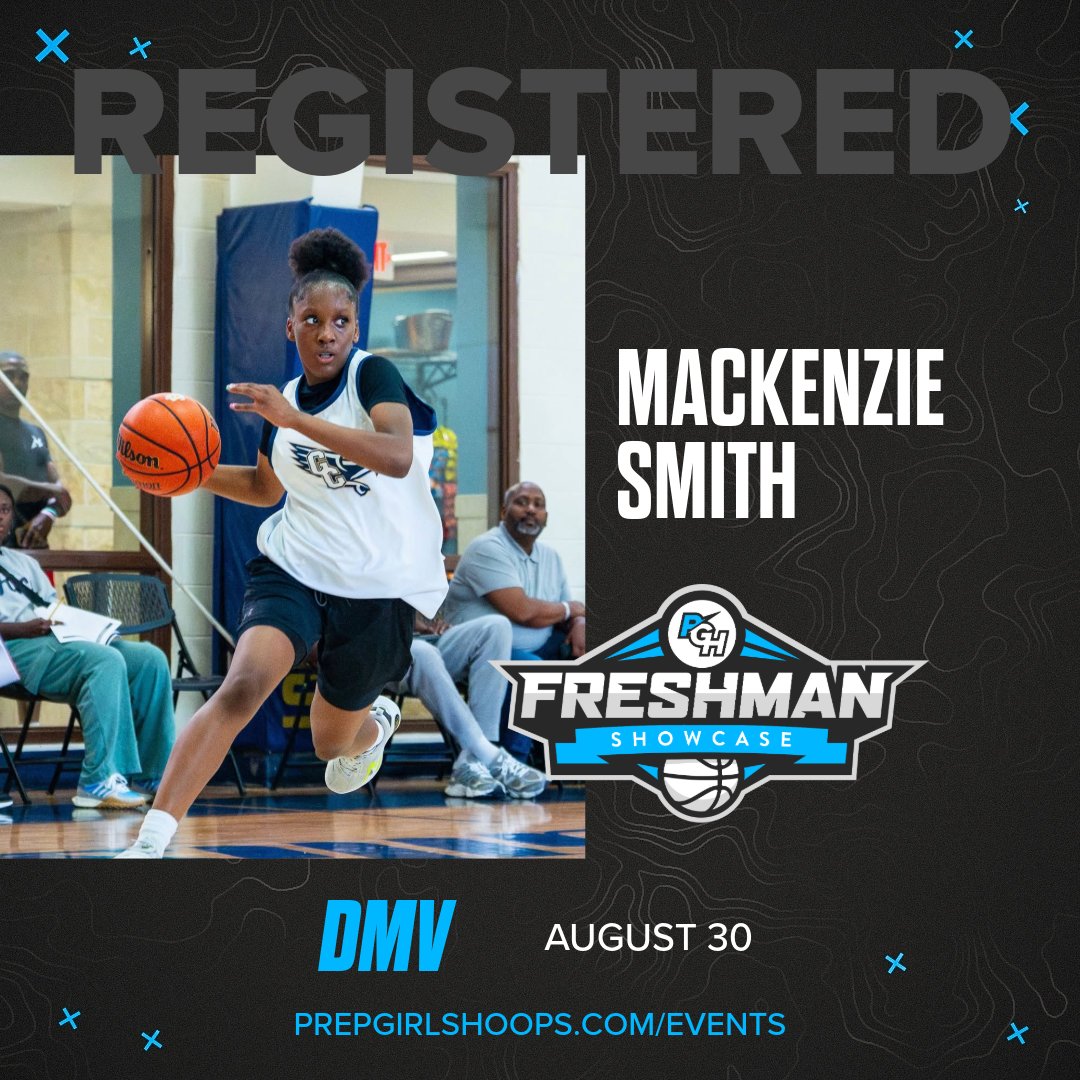 PGHVirginia's tweet image. Check out these 𝙏𝙊𝙋 registrants‼️👀
The DMV Freshman Showcase is filling up! Claim your spot now and join these skilled competitors for the event on August 30th in Baltimore, MD
@AngelScruggs0 @msanders2029 @Sydi_hoops
Register here: events.prepgirlshoops.com/e/1575/registe…