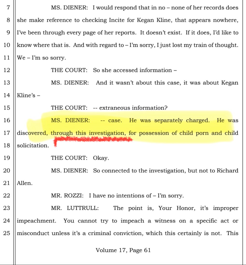 BellMayhem's tweet image. So exactly how was Kegan Kline “discovered through this investigation”?