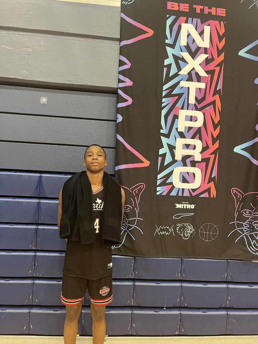 Player of the Game: 2025 G/F James Foutner

Foutner is a willing and aggressive defender. He is a strong rebounder on both ends and can finish through contact inside. Foutner is a great vocal communicator on the court. 

<a href="/NxtProHoops/">NXTPRO Hoops</a> <a href="/JamesFoutner/">James Foutner jr</a> <a href="/tx_monarchs/">Texas Monarchs Basketball</a>