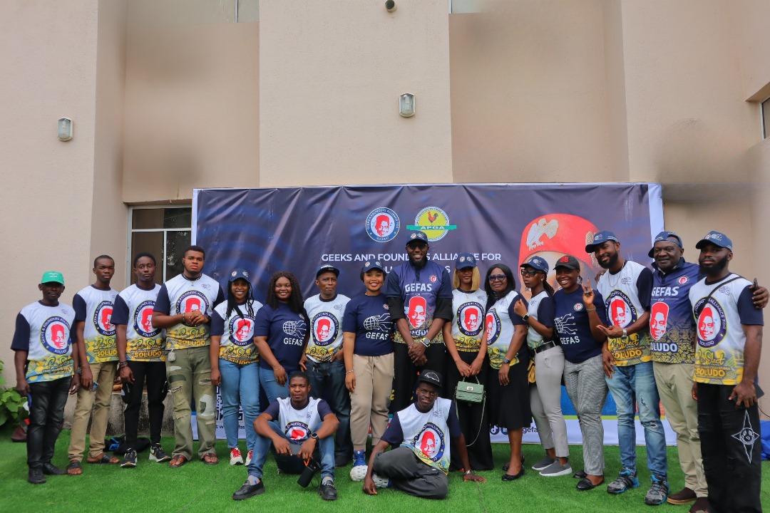 Gefasoludo's tweet image. GEFAS Space is Officially LIVE in Awka! 🔥

Today, a new era of innovation began as GEFAS proudly launched its dedicated hub at No. 1 Nri Crescent, Iyiagu, Awka.
#GEFAS #SoludoSolution