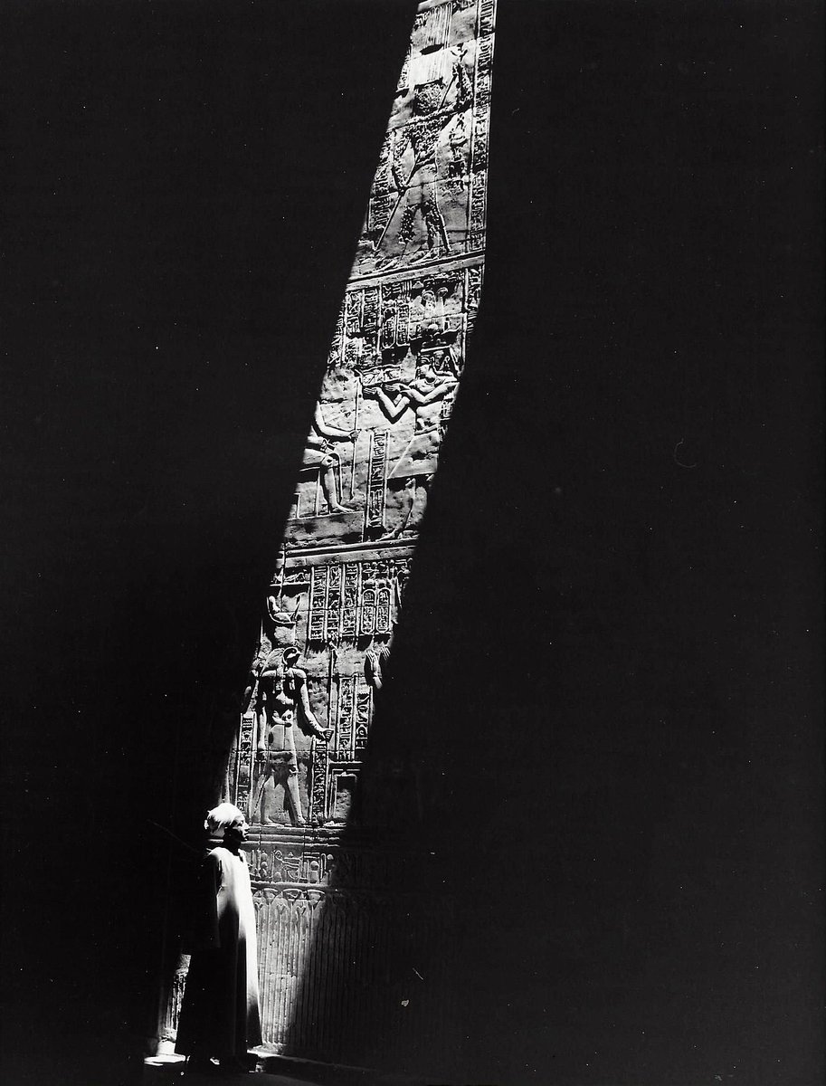 Relief in a Ptolemaeische Temple in Egypt, 1968