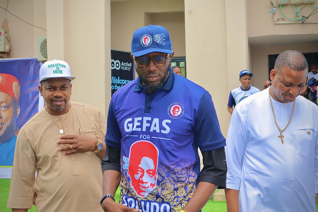 Gefasoludo's tweet image. This is the beginning of a movement. Anambra is rising, and GEFAS is leading the charge! 💪
📍 Stay connected: @gefasoludo
📞 Contact us: 0816 044 8088 | 0901 111 9095
#GEFAS @CCSoludo @cfagbata #AnambraTech #DigitalAnambra2030 #InnovationHub #CampaignHQ #YouthEmpowerment #Awka