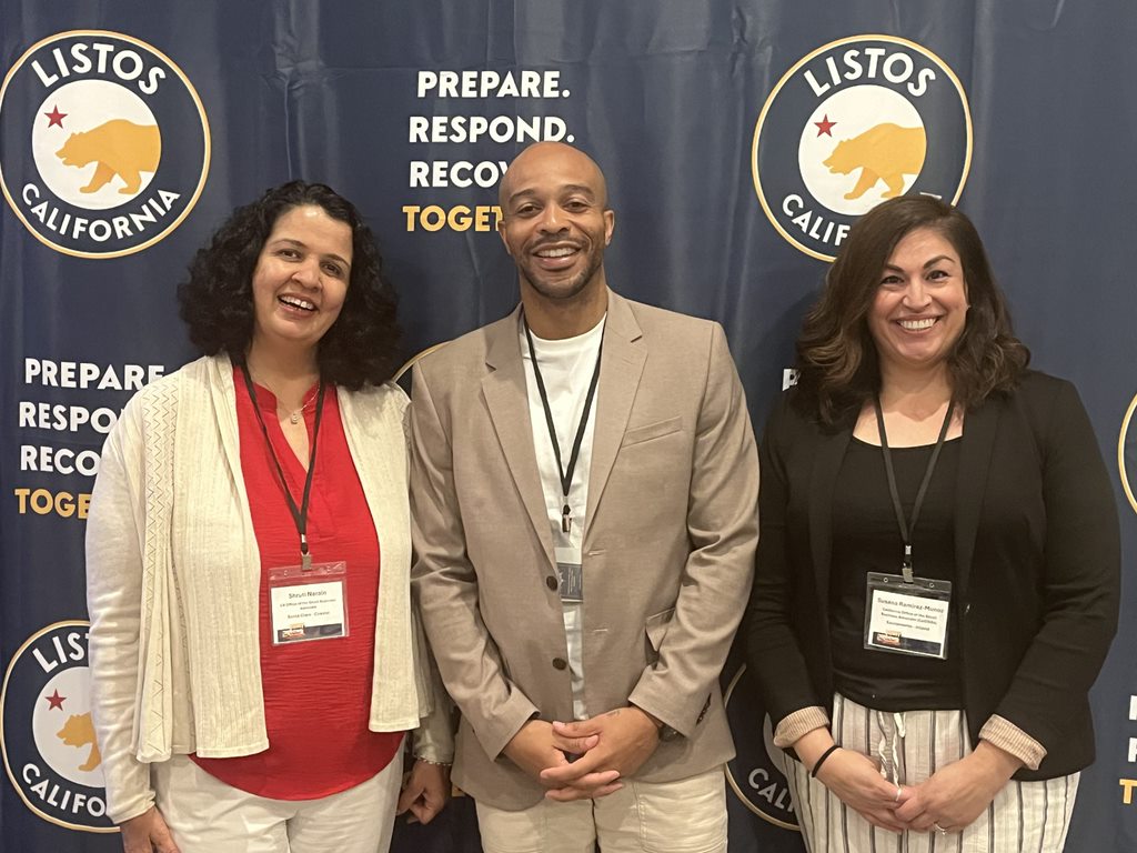 CaliforniaOSBA's tweet image. โ
Post-Event Recap โ
CalOSBA's @OutsmrtDisaster team had a great time partnering at @ListosCA Ready Together 2025 in Pasadena. We connected with community leaders, shared preparedness tools, & explored new ways to support small businesses through any disaster. #CAforAll