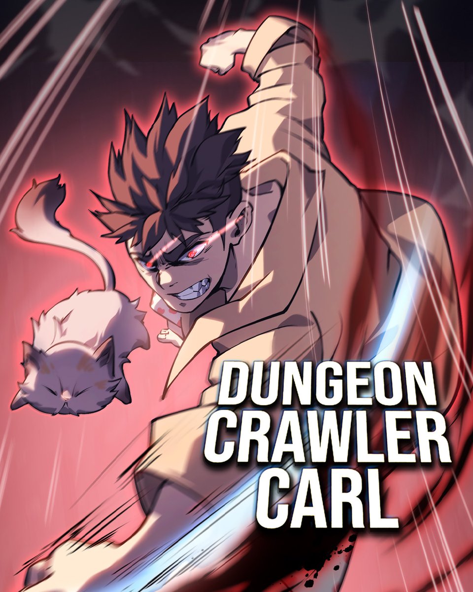 webtoonofficial's tweet image. being on an alien reality show was not on his bingo card...
🔖 New Series Alert: #DungeonCrawlerCarl on #WEBTOON!