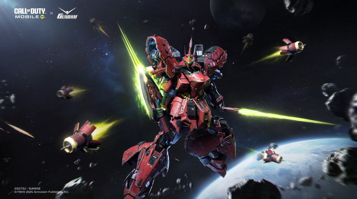 Power that commands the room — and the killfeed🚨

Unlock Reaper - Sazabi in the Gundam Forever Series Armory now!