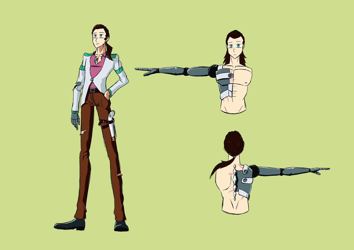 Hello there! I am pleased to introduce and show off some concept art of the ever friendly and always eccentric Dominic Morganstein! Follow for more updates, character introductions, and much more! ~ Noah #art #anime #manga #noai #webcomic #comic #ComicArt