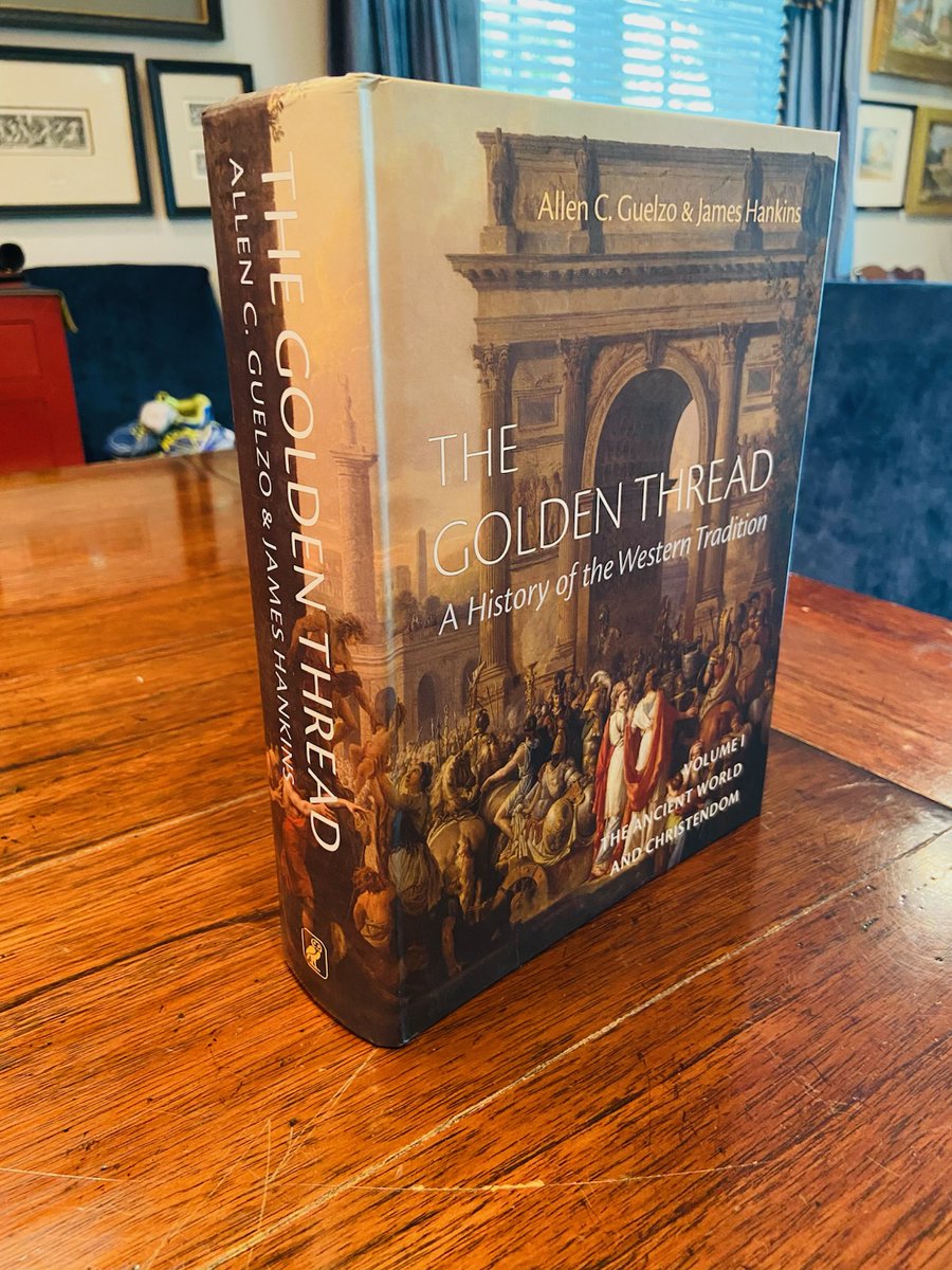 JamesWHankins1's tweet image. My magnum opus has arrived. Magnum as in 1249 pages, 800 illustrations, most in color, 75 maps, well over a hundred extracts from primary sources, chronologies and lists of key terms. I wrote Volume 1, from the ancient Greeks to the Renaissance, and my oldest friend in academe,…