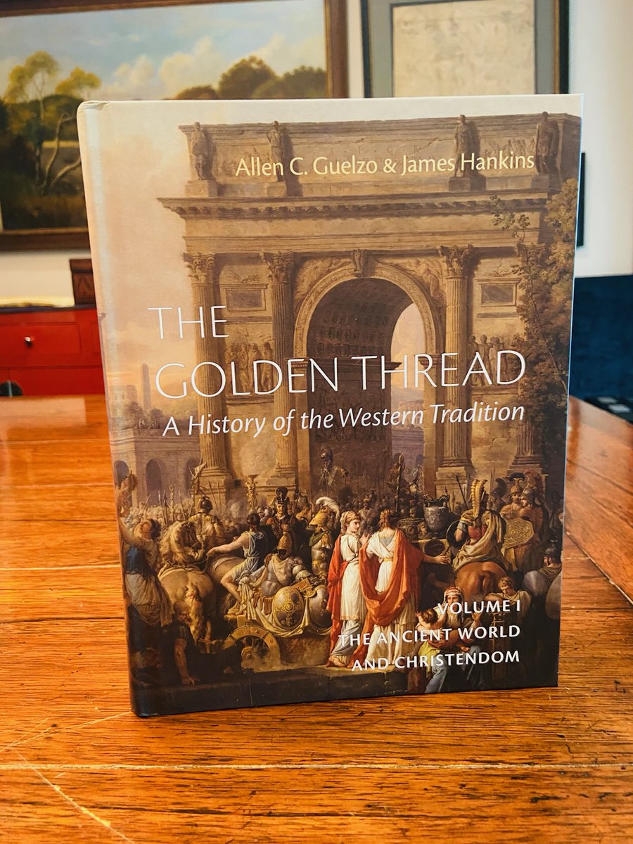 JamesWHankins1's tweet image. My magnum opus has arrived. Magnum as in 1249 pages, 800 illustrations, most in color, 75 maps, well over a hundred extracts from primary sources, chronologies and lists of key terms. I wrote Volume 1, from the ancient Greeks to the Renaissance, and my oldest friend in academe,…