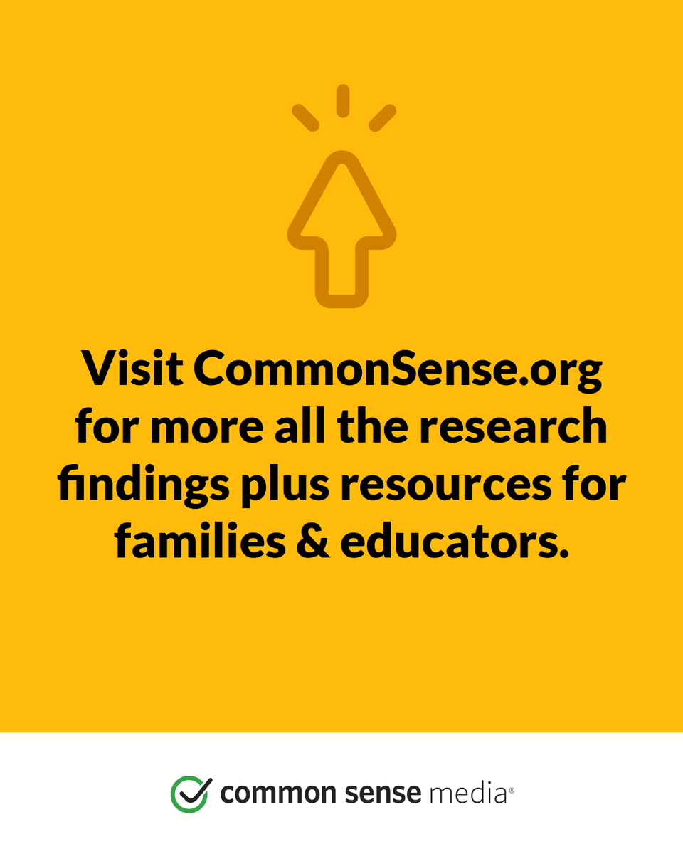 CommonSense's tweet photo. ➡️Comment with the stat you think is most important and why.
➡️Share this data with the parents and educators in your life.
➡️Check out the full report and resources: https://t.co/xNehPq6xTt
#AICompanions #AI #MediaUse #KidsMedia #Research #GetCyberSmart2025 https://t.co/6hweNHxDt2