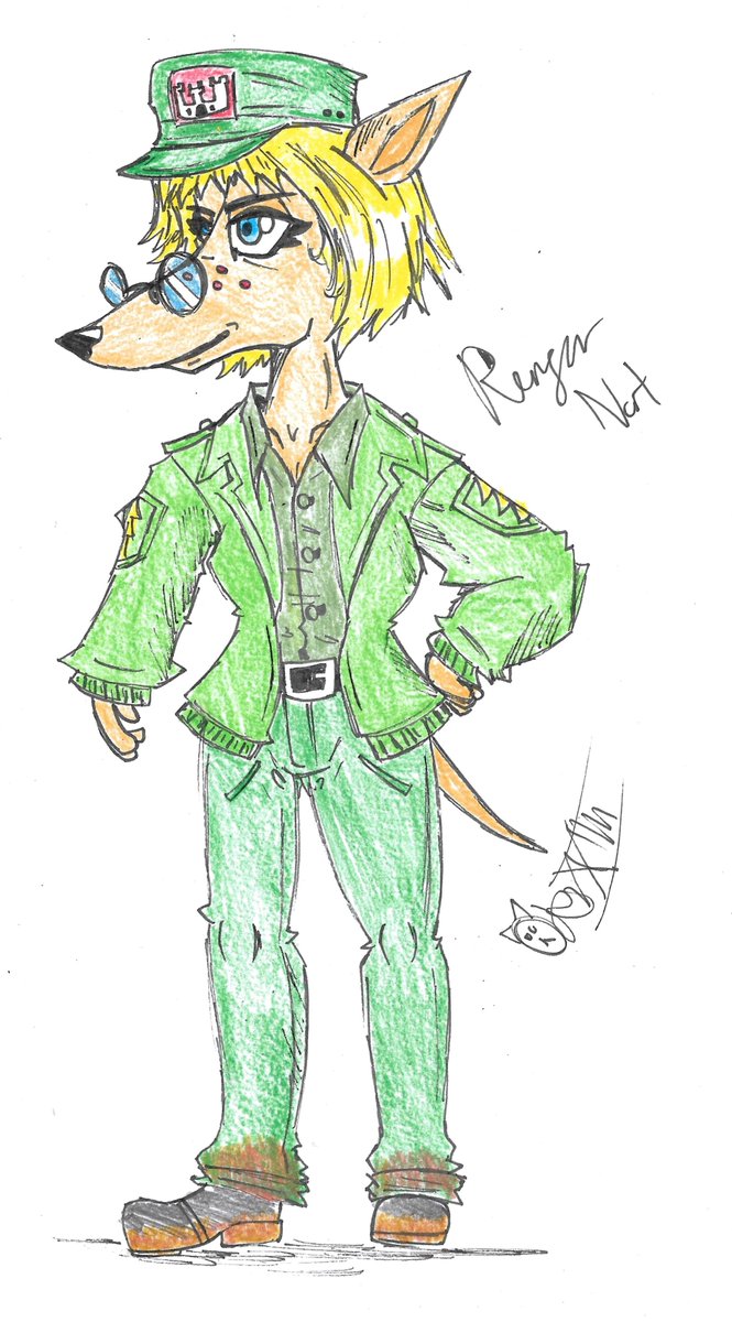 CootosX's tweet image. 17th Artfight upon @Timbukdrew1
Ranger Nat.
#artfight