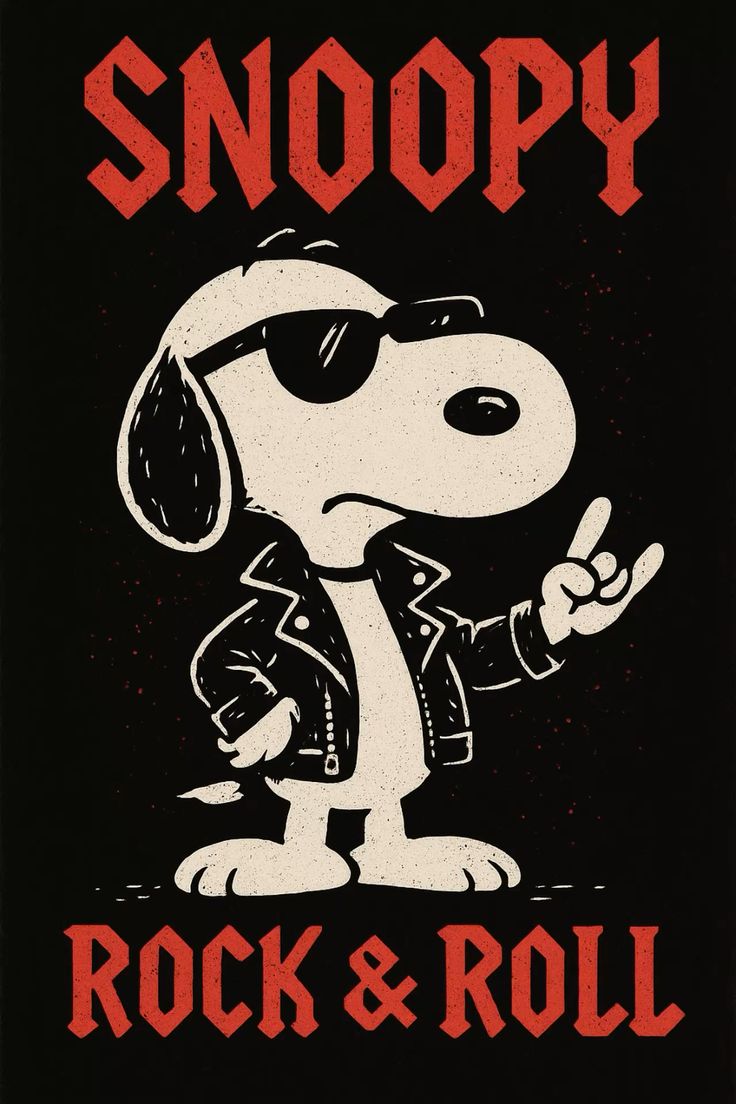 Snoopy rock