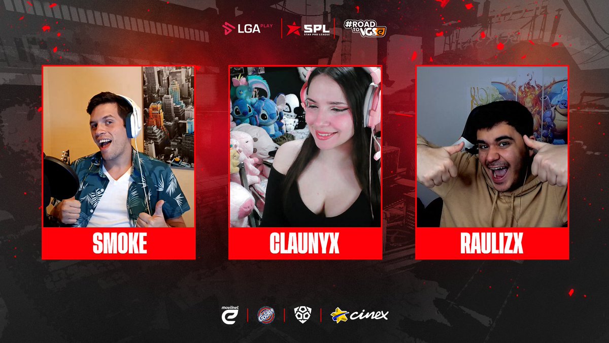 ¡Continúa la EMOCIÓN de la #StarProLeague junto a nuestros talentos <a href="/smoke_caster/">Tom</a>, <a href="/Claunyxx/">Claunyx</a> y <a href="/RauliZx/">RauliZX</a>! 😎👏

#SPL6