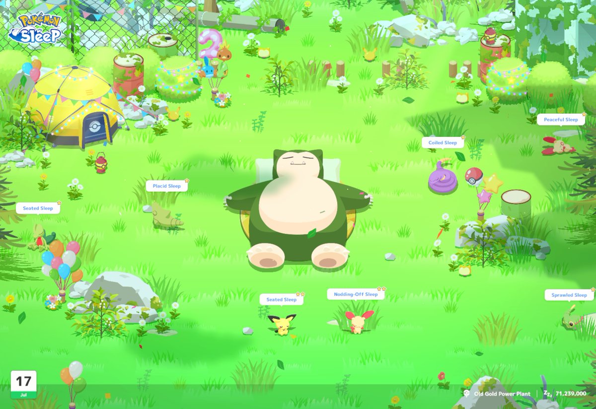 #PokemonSleep2nd 

My first Plusle! 🔥🔥🔥