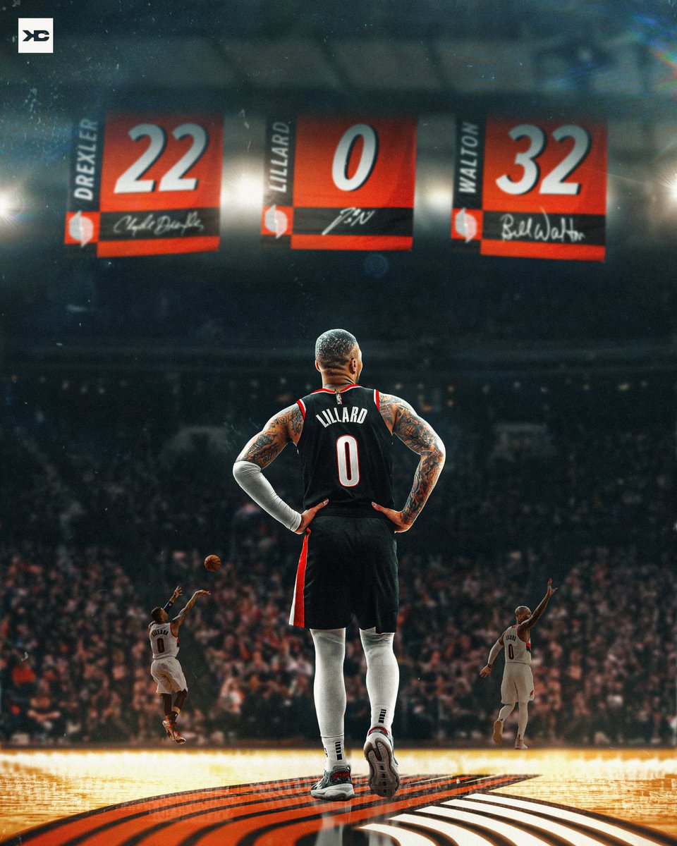 krishgraphics's tweet image. No place like home. "0" is back.

@Dame_Lillard @trailblazers