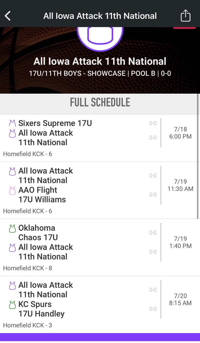 TownMax10's tweet image. My schedule for this weekend in Kansas City.
@Attack_bball @CoachJoeQuiles